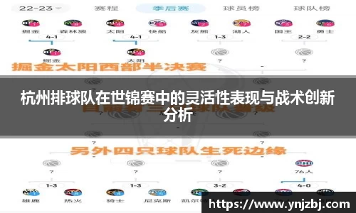 杭州排球队在世锦赛中的灵活性表现与战术创新分析